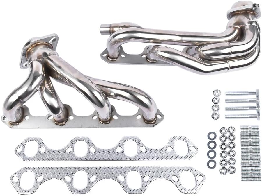 Stainless Exhaust Manifold Header For Ford 1987-1995 F-150 F-250 Bronco 5.8L V8