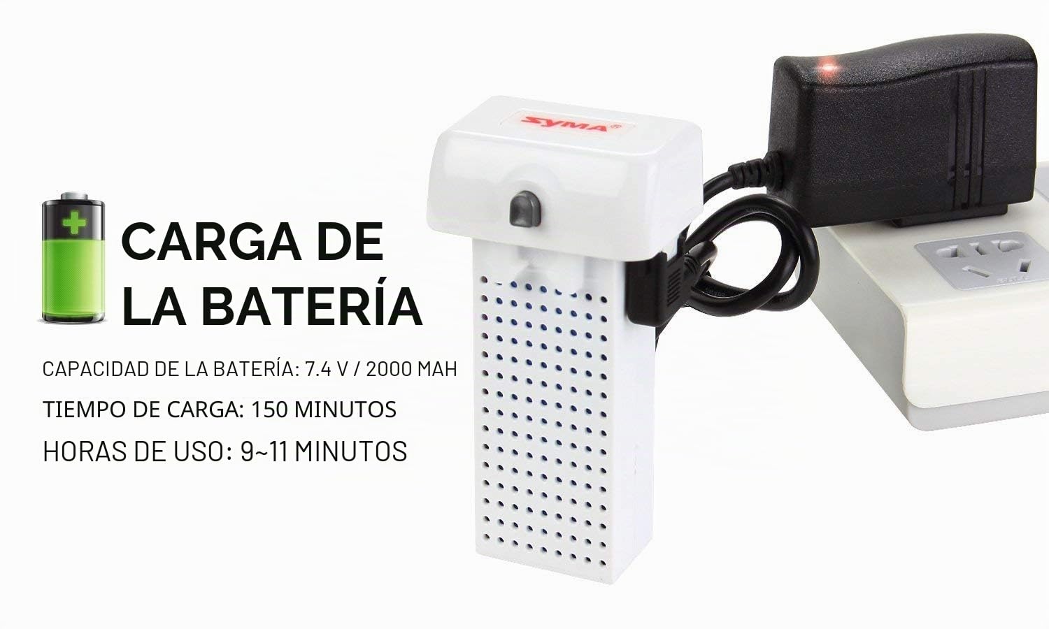 Syma X8 Pro - GPS RC Drone con cámara HD de 720P WiFi FPV Tiempo en Vivo 2.4 GHz 4CH Control Remoto Quadcopter