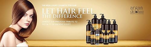 Miniatura 5 de Juego de champú y acondicionador de aceite de argán marroquí (2 x 33 onzas) Ultra hidratante e hidratante, calidad de salón para hombres y mujeres,