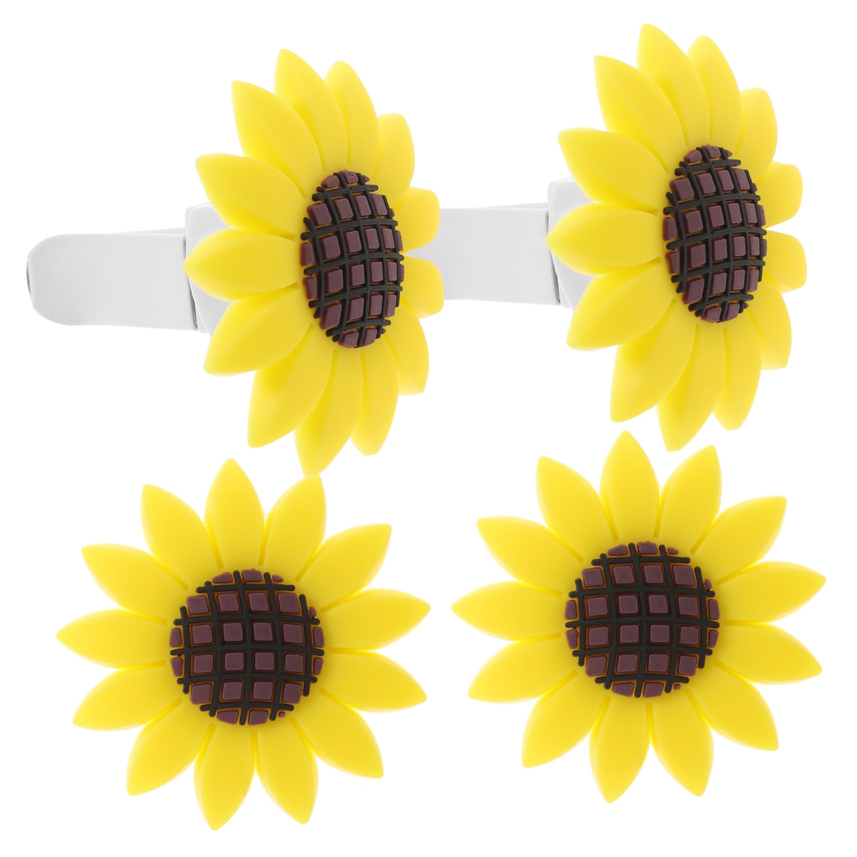 SOLUSTRE Clip Presa Aria Auto Profumo Auto Girasole 16 Pz Clip Per Girasole Clip Di Sfiato Per Deodoranti Per Auto Dell'auto Decorazioni Cruscotto Clip Per Auto Girasole Per Auto Gomma Da Cancellare