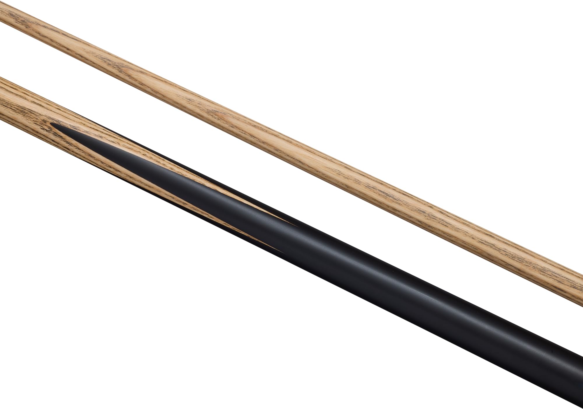POWERGLIDE EXIOS Ash 2 Pezzi 50/50 snodato Stecca da Biliardo o Biliardo | Fusto in Frassino | Testa impiombata a Mano | 510,3 g | Dimensioni Standard 144,8 cm | Punta 9,5 mm