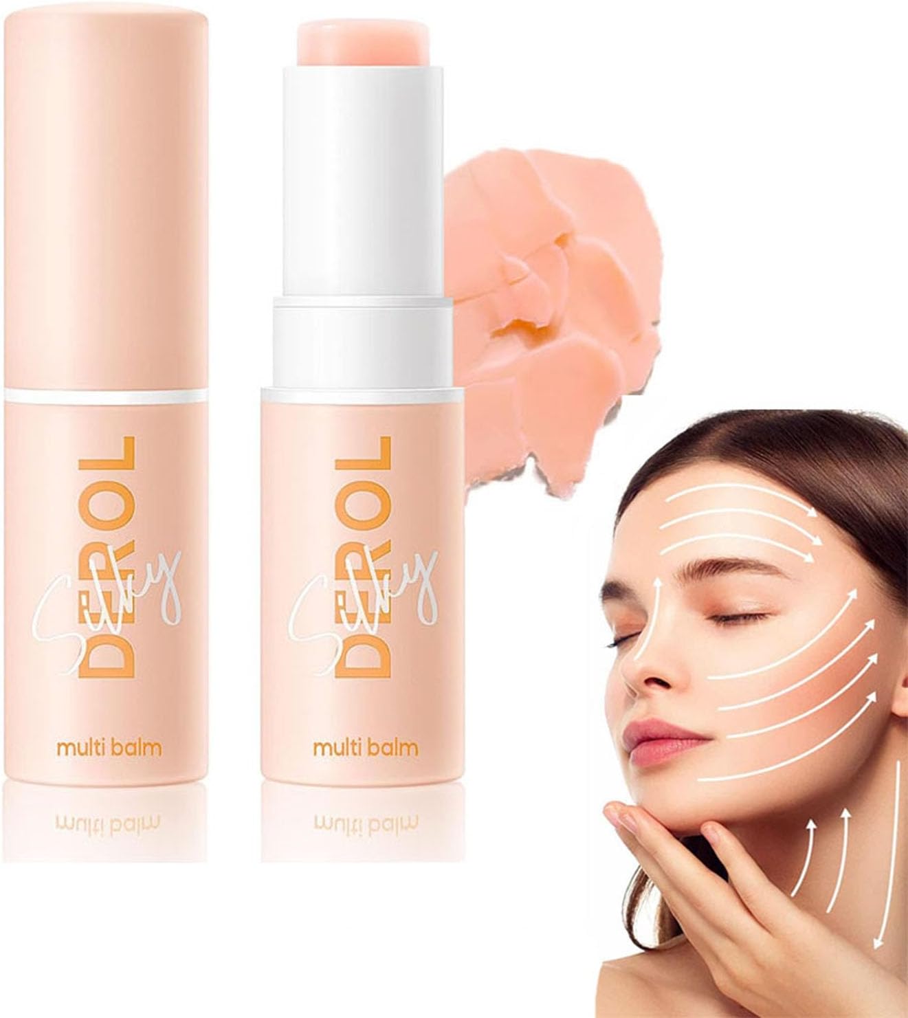 Multi-moisture Balm Stick-brighten Wrinkle Repair Bounce For Face Silky Smooth Daily Dew,hydrate Ingredient For Natural Cool Sensation,Smooth Refresh Dry Skin,collagen Anti Aging Skincare