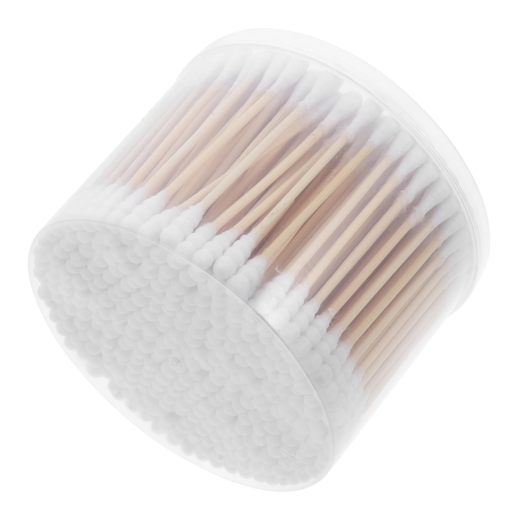 CIYODO 500pcs Baby Ear Cleaning Cotton Swabs Double-Ended Tips Safe Soft for Makeup Removal Beauty