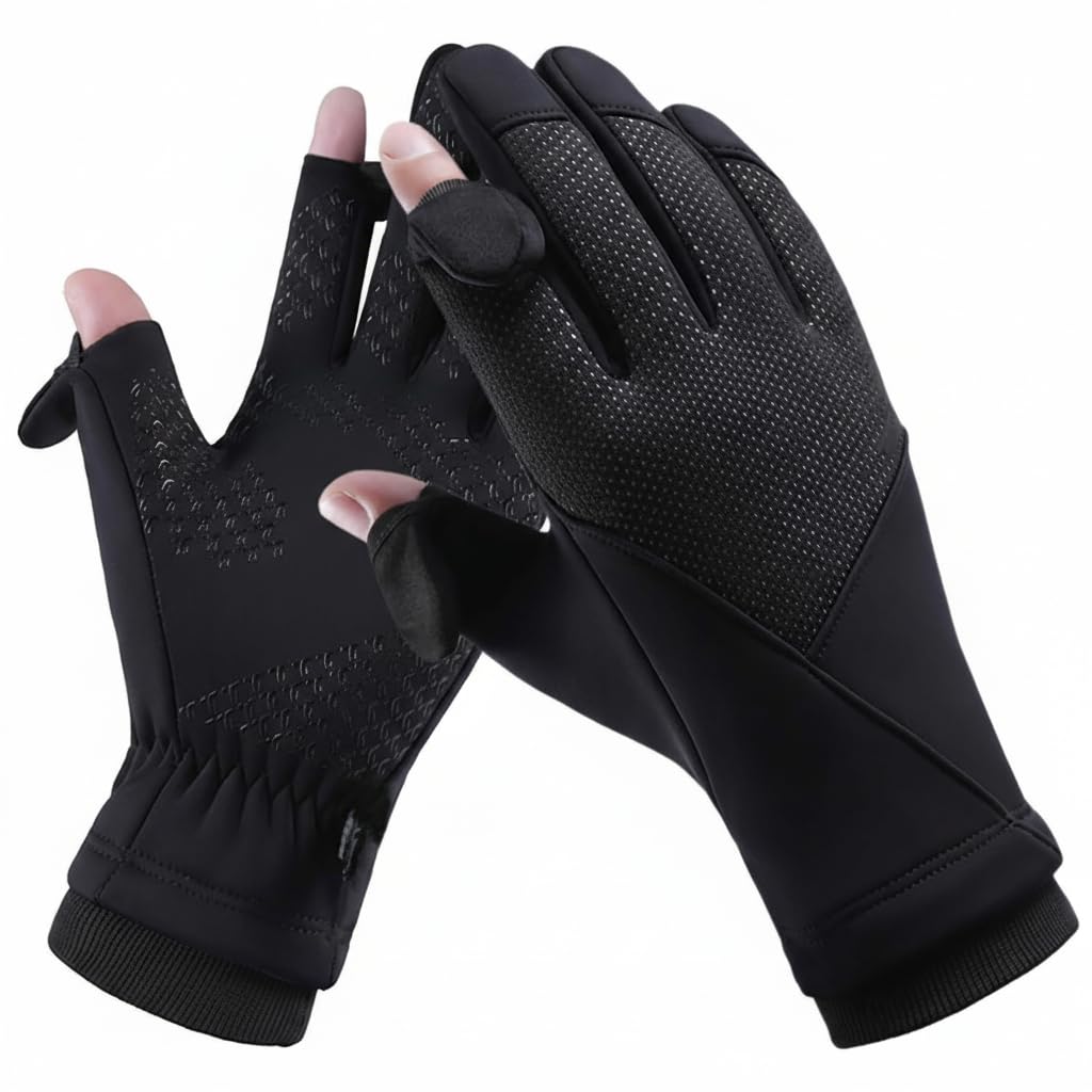 – Winter Gloves for Outdoor Sports, Waterproof Windproof, Liner Thermal Warm, Touch Screen, Running Gloves for Driving/Cycling/Running/Hiking, Women & Men