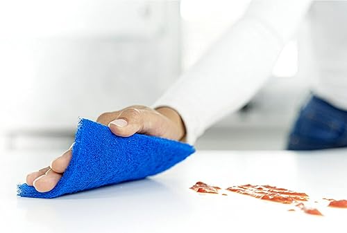 Miniatura 9 de Scotch-Brite Almohadillas antiarañazos, estropajos para limpieza de cocina y platos, 3 almohadillas (paquete de 2)