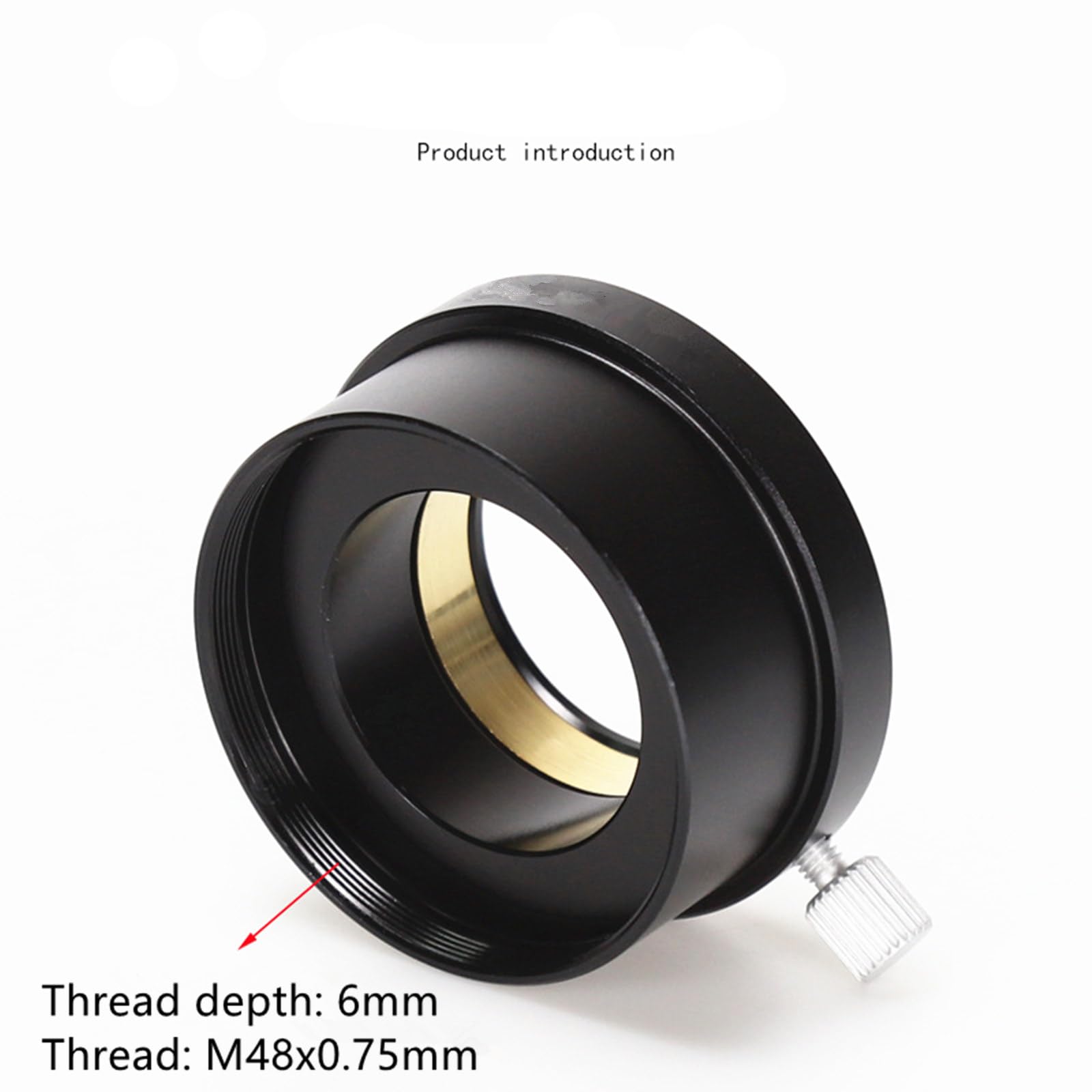 Eyepiece Sleeve Astronomical Telescope Accessories Adapter, 2 Inch to 1.25 Inch