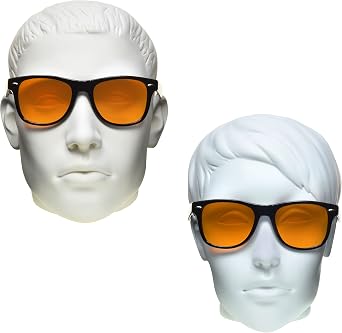 proSPORT Blue Light Blocker Glasses Sleep Better Computer Screen Orange Amber