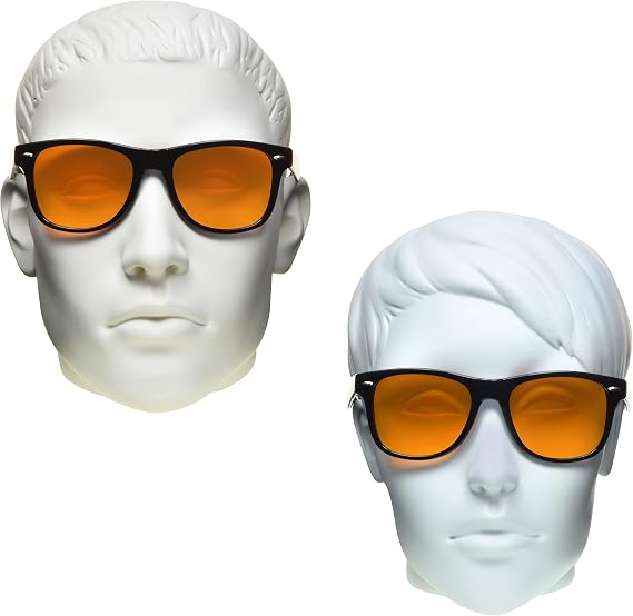 proSPORT Blue Light Blocker Glasses Sleep Better Computer Screen Orange Amber