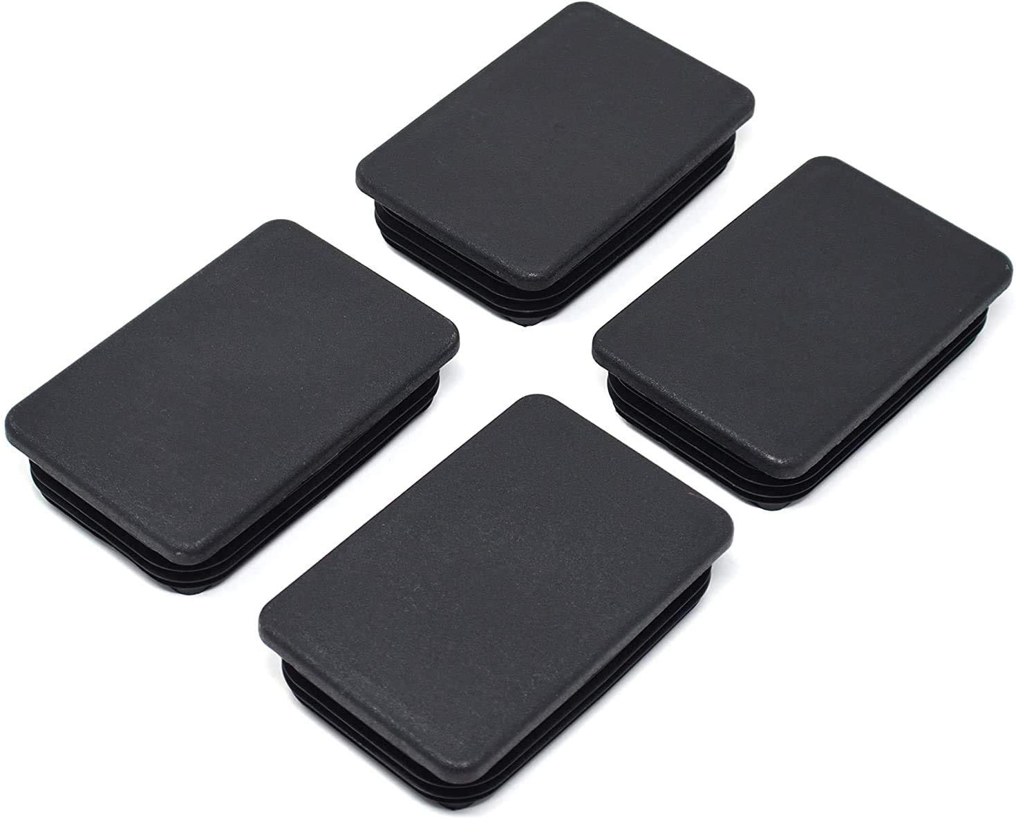 Design61 Lot De 4 Bouchons à Lamelles Carrés 60 X 40 Mm Avec