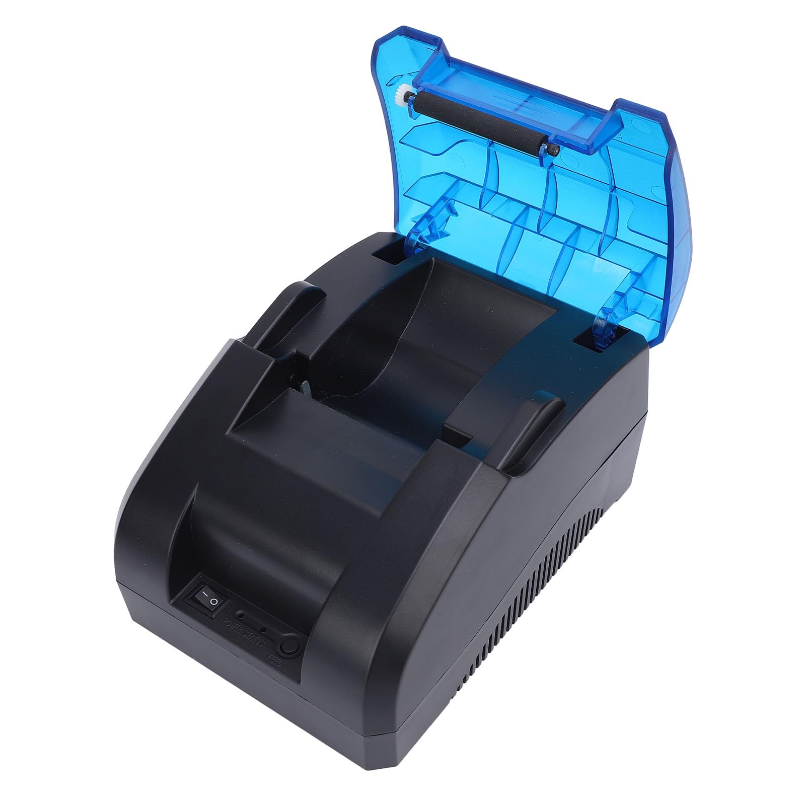 Luocute Stampante in Ricevuta Termica, Stampante Termica Bluetooth USB Portatile 58mm 203dpi per Ristorante per Negozi Al Dettaglio (Spina europea)