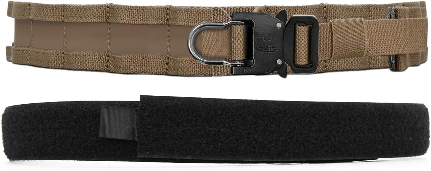 TEGRIS BATTLE BELT | Navy SEAL Designed, Tested & Guaranteed | Heavy Duty Tactical & Molle Gear