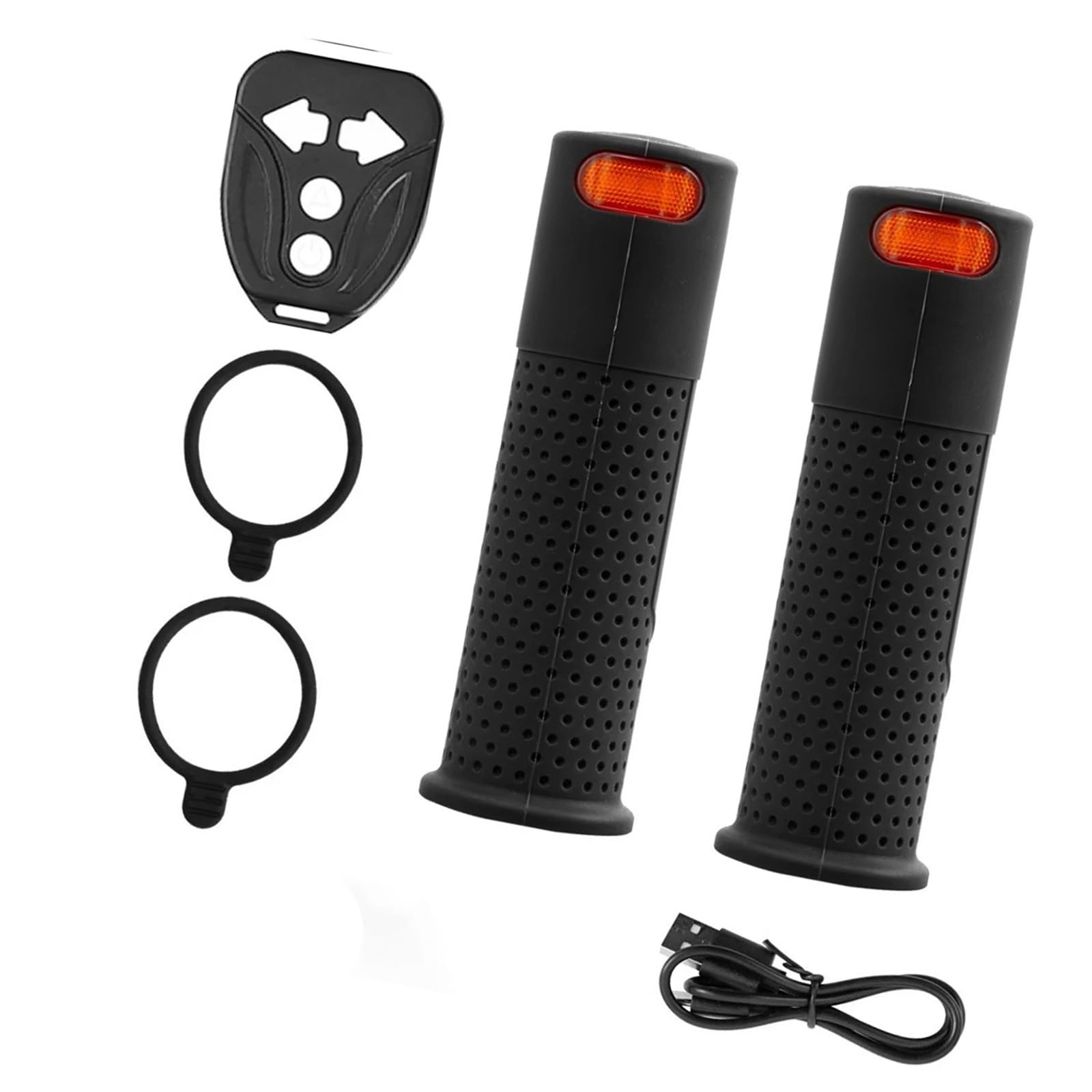 Poignées de trottinette électrique avec installation facile | Housse de poignée de trottinette électrique avec télécommande, poignée antidérapante imperméable et installation facile