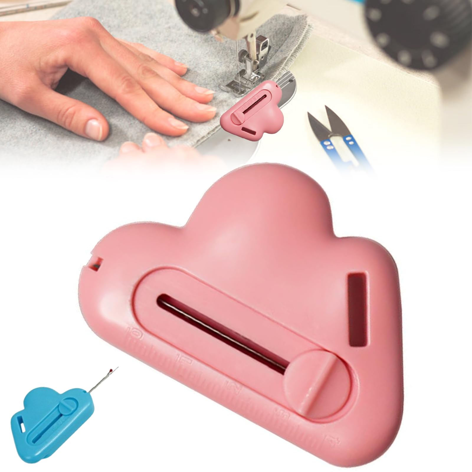 Xpwghap Magnetic Seam Guide,seam guide for sewing machine with scale,magnetic seam guide for sewing machine,sewing machine magnetic seam guide,sewing accessory & supplies for magnet making machines