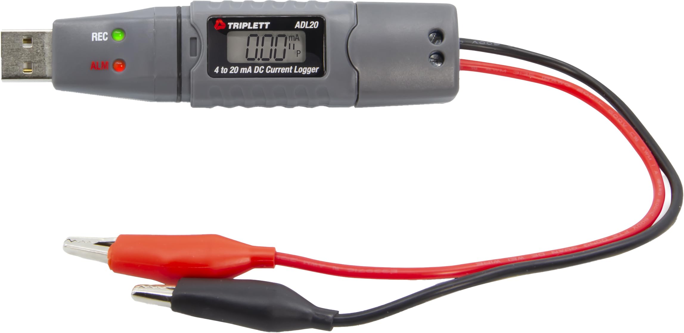 Triplett ADL20 4 to 20mA DC Current USB Datalogger - Monitors Single Channel 4-20mA Current Loops-picture-11