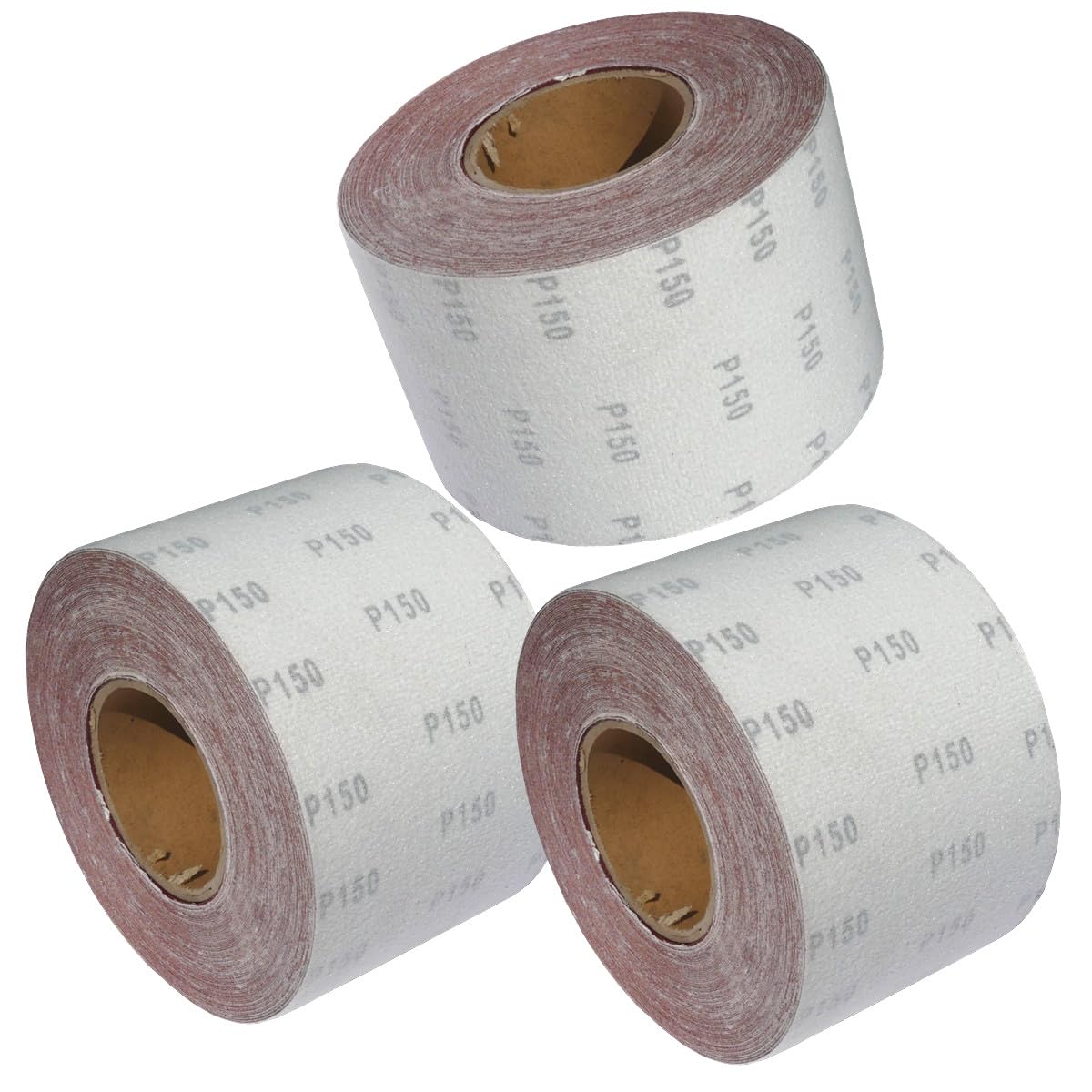 Rotolo di carta vetrata, 25 m, 93 mm x 25 m, grana P150