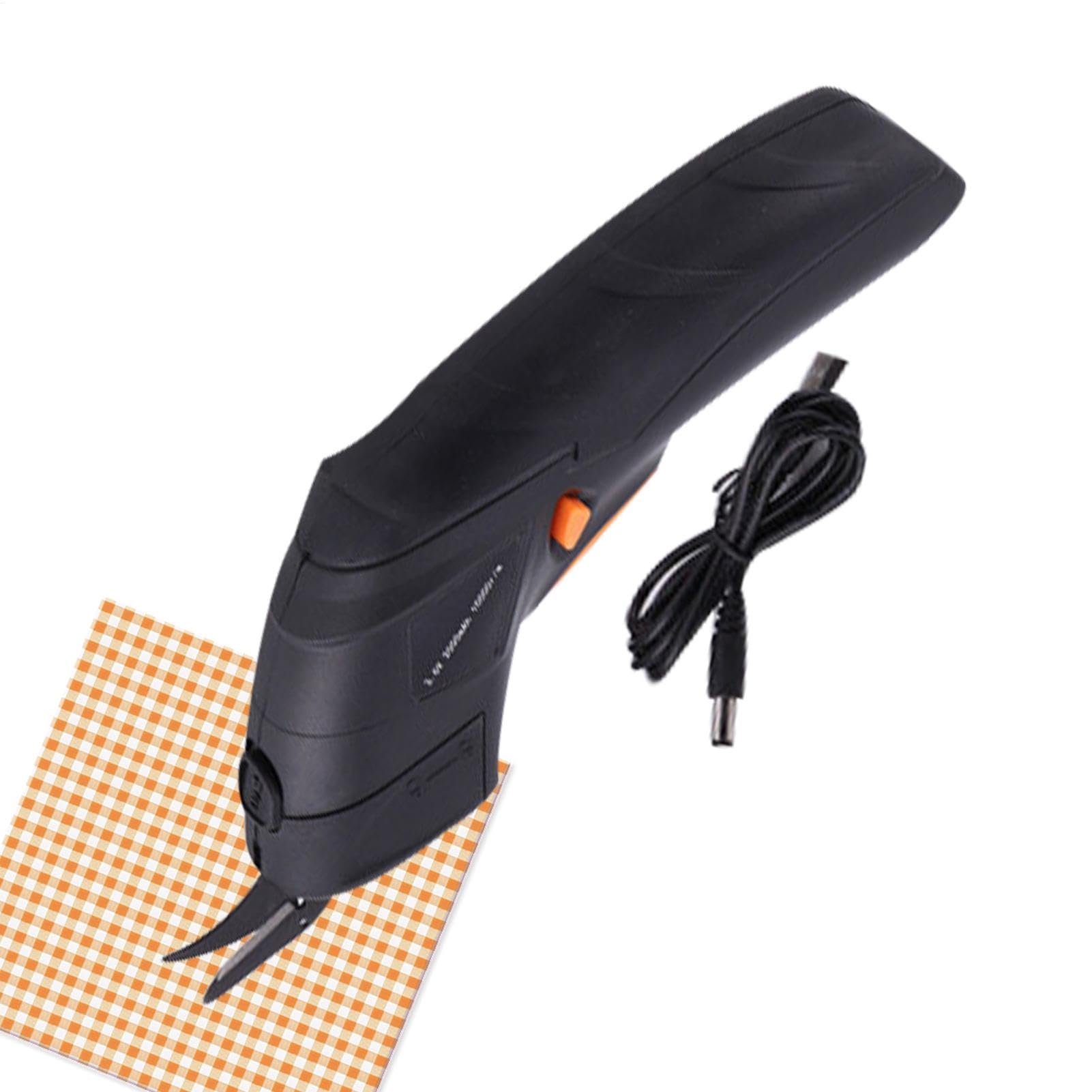Ciseaux électriques sans fil rechargeables par USB pour la coupe de tissu et carton