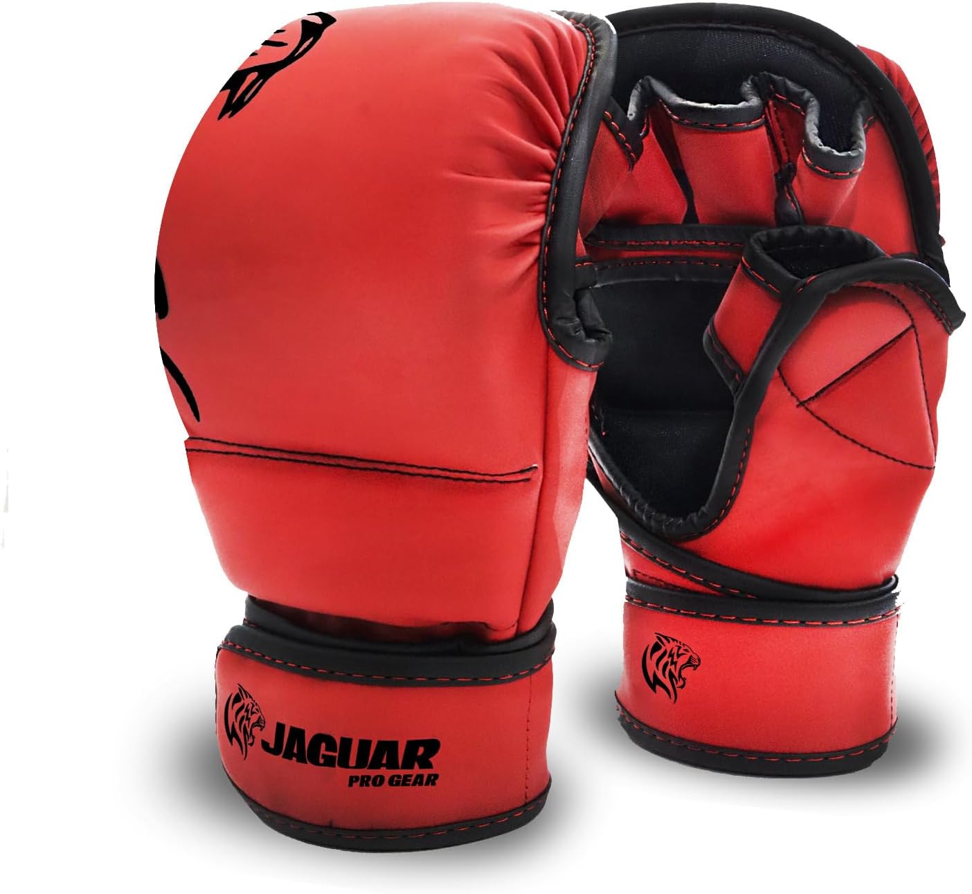 Jaguar PRO Series – Guantes de tiro de combate MMA para boxeo, MMA Muay Thai, entrenamiento y trabajo en bolsa
