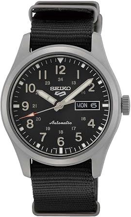 Seiko 5 SPORTS SRPG37K1 Mens Wristwatch, Automatic Mechanical Distribution Limited Model, Black