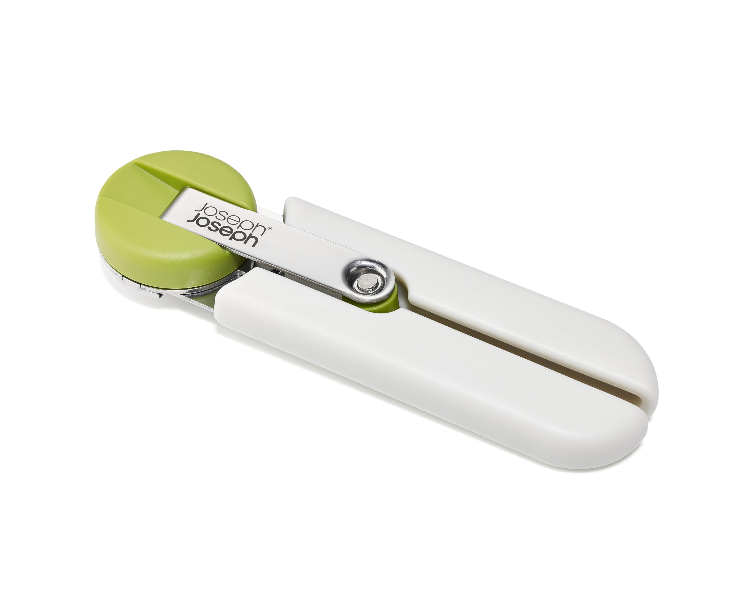 Joseph Joseph GoRound Easy-Open Can Opener, Space Saving Storage, Stainless Steel Blade