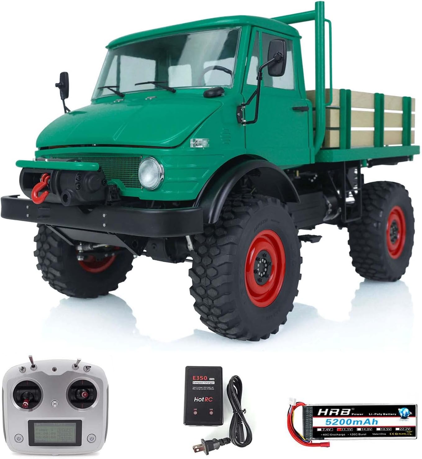 TOUCAN RC HOBBY Lesu 4X4 Rc Off-Road Vehicles for 1/10 RTR U406 Remote Control Car Painted and Assembled for Ages 18+