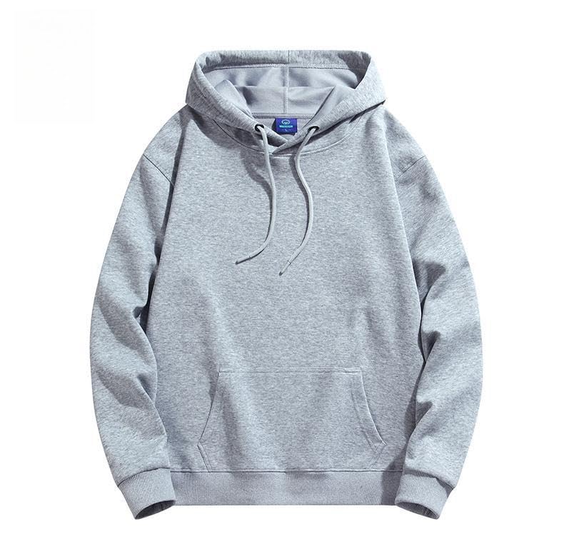 Men's fleece hooded sweatshirt for autumn and winter
