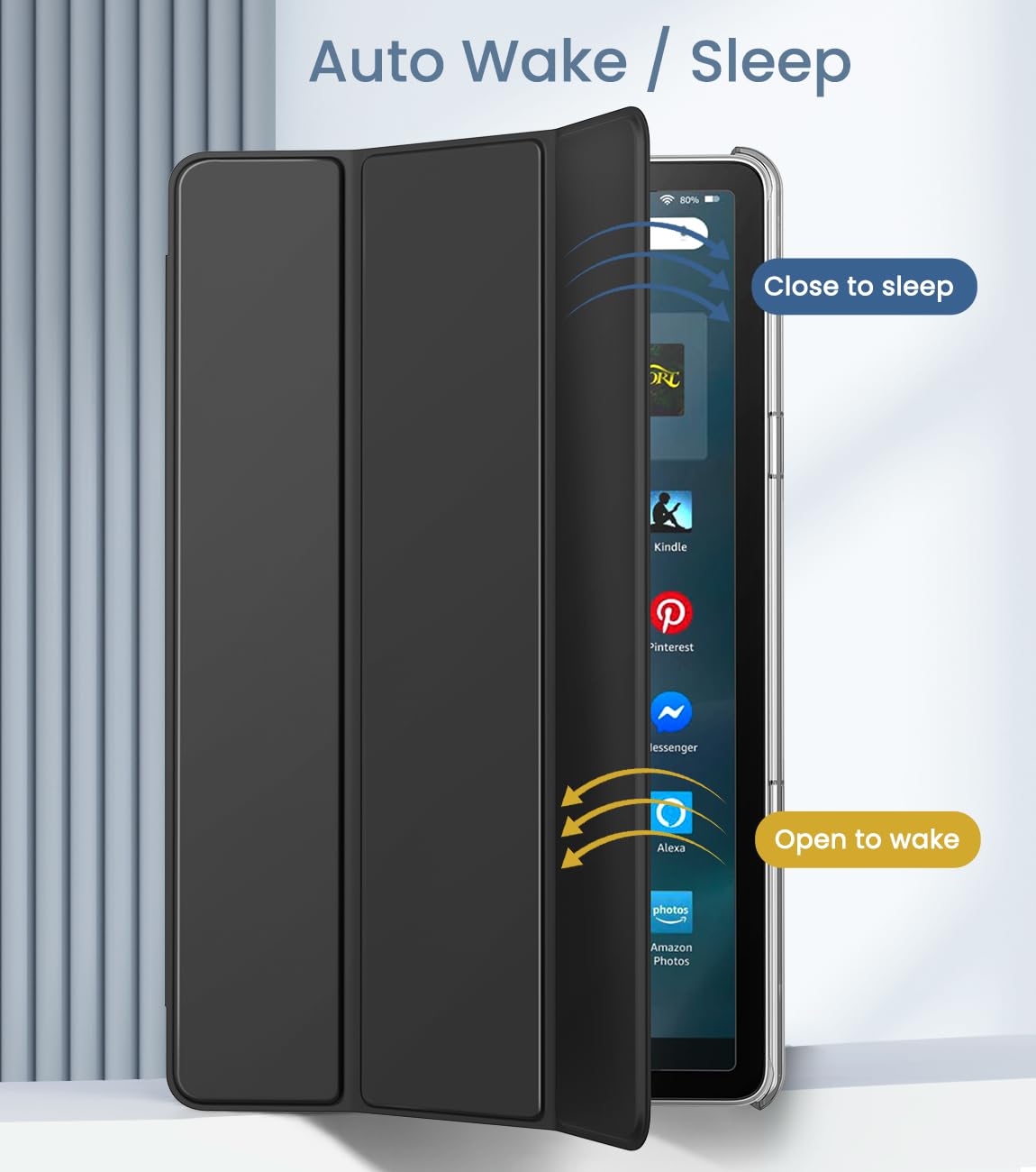 Amazon.com: MoKo Case Fits Amazon Kindle Fire Max 11 Tablet (13th