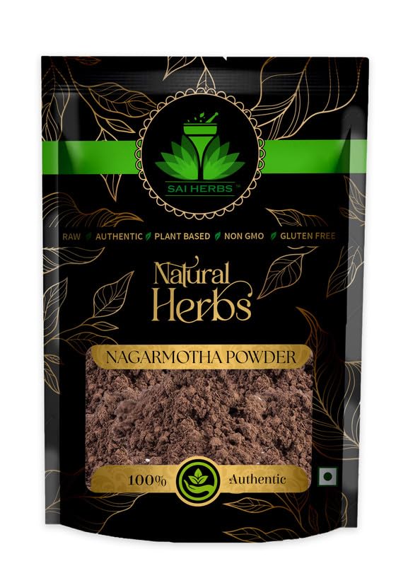 SAI HERBS Nagarmotha Pure Siddha Powder- Cyperus Rotundus Rhizome - Nut Sedge Root - Pure & Natural. (100 Grams) (B0BBRH8XZ9) Amazon Price History, Amazon Price Tracker