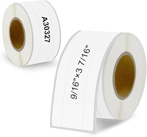 Compatible con etiquetas para carpetas de archivos DYMO LW 1-up, repuesto para Dymo Label 30327 (30576) 916 x 3-716 pulgadas para Dymo Labelwriter