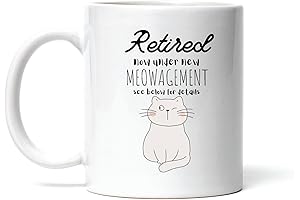 Catty Retirement Gift for Feline-Loving Retirees