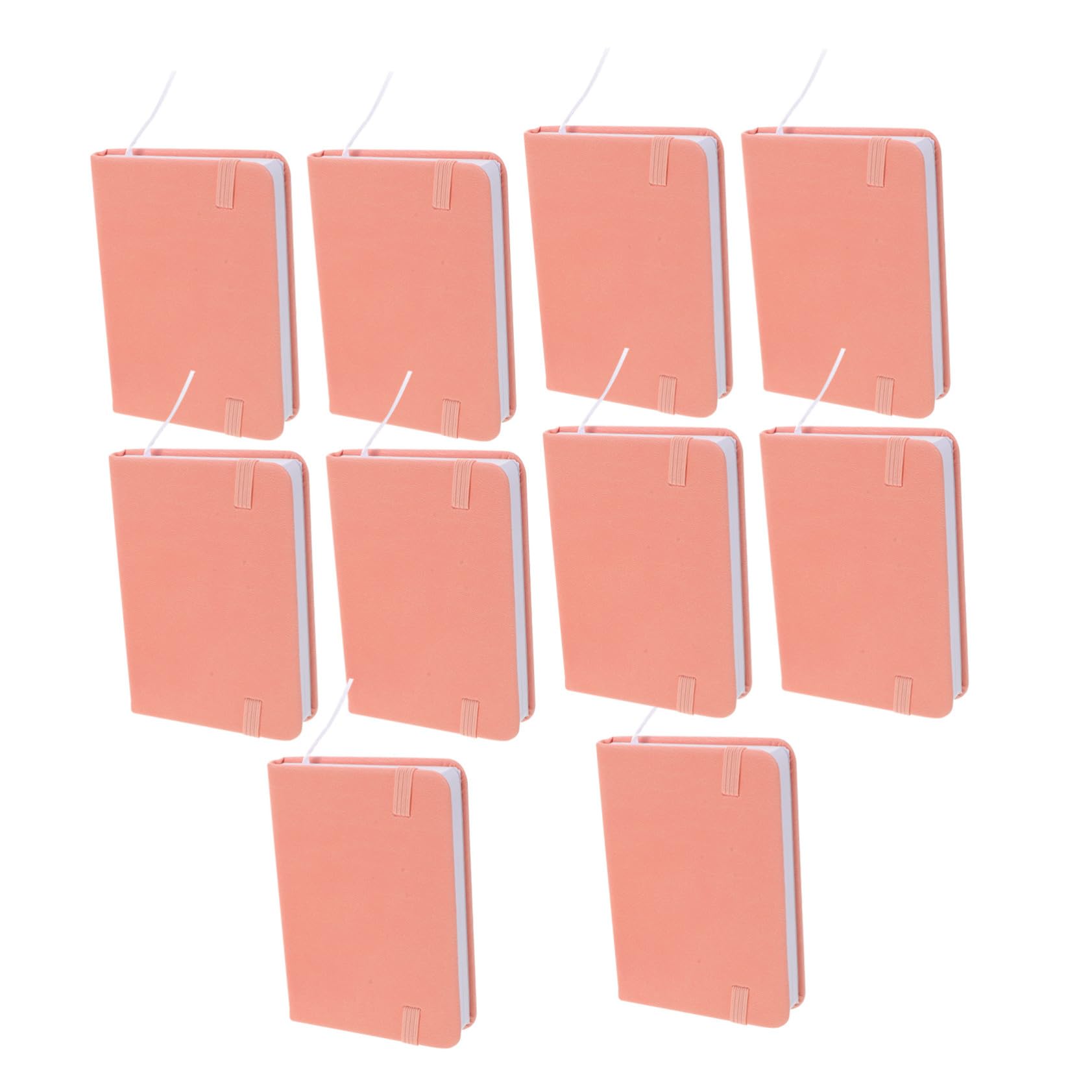 10 Pezzi Taccuino Pocket con Copertina Rigida in PU Mini -notes Lined per Appunti e Pianificazione Notebook Portatile per Ufficio Viaggi e Uso Quotidiano