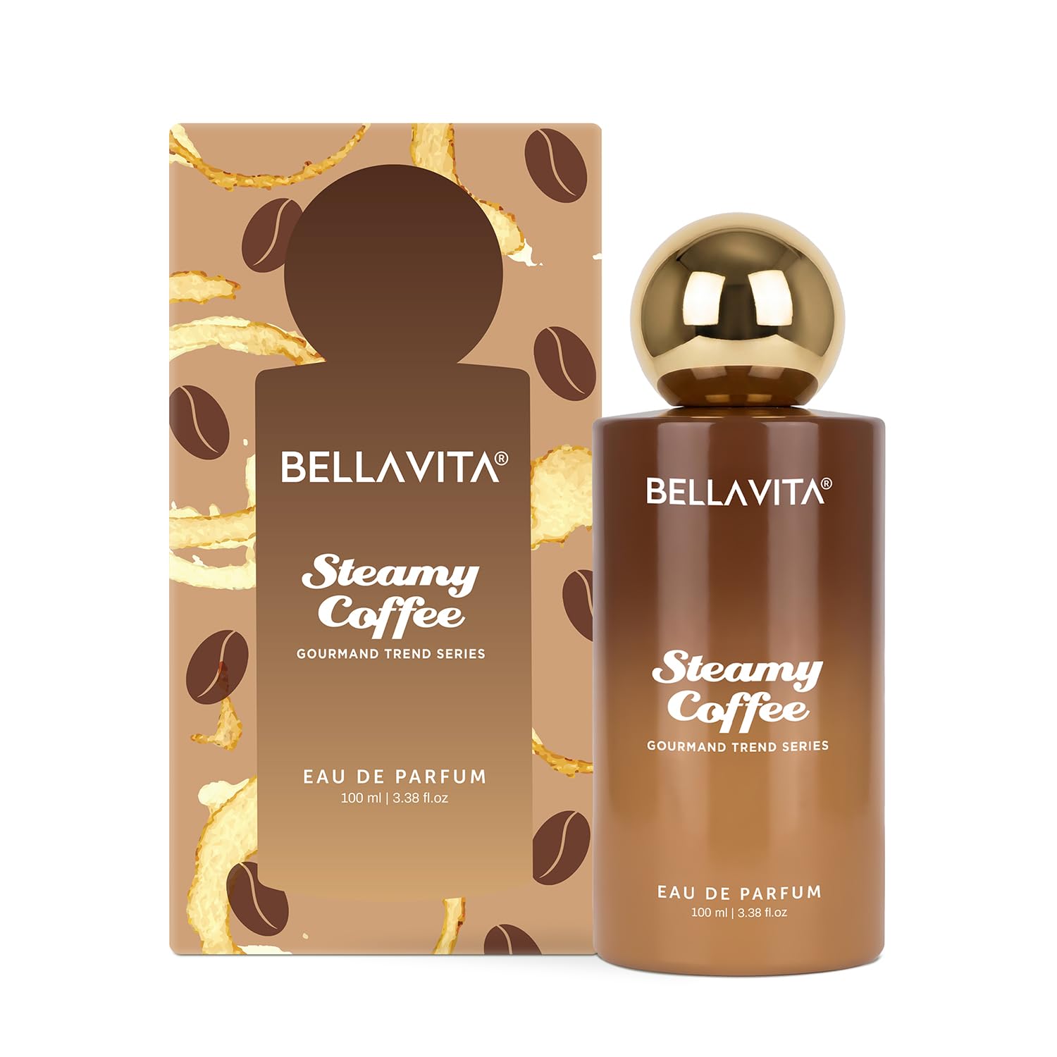 BELLAVITA Steamy Coffee 100ml | Gourmand Collection | Smell like a snack-image-44