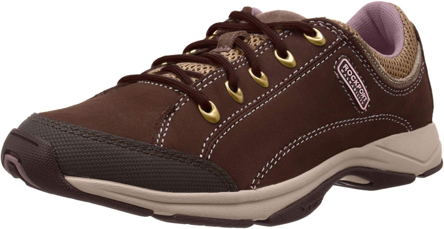Rockport Women's Chranson Ebano Nubuck Sneaker 10 M