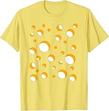 Cheese Costume Swiss Gouda Brie Cheddar Halloween Matching T-Shirt
