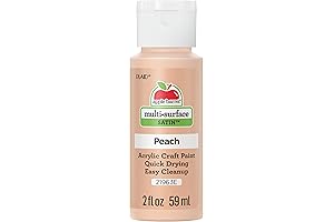 Apple Barrel Peach Multi Surface Acrylic Paint
