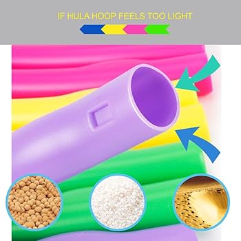 ❤人気商品❤ 子供用のフラフープ取り外し可能な調節可能な重量 子供