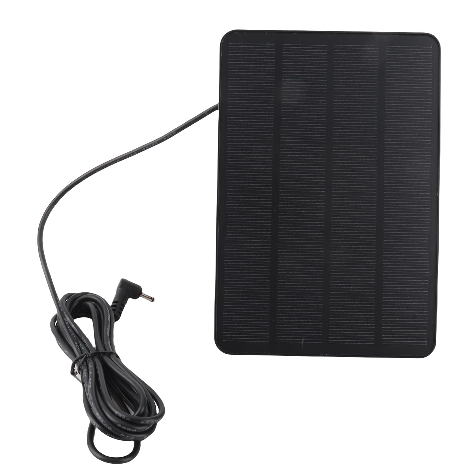 Cargador Solar de Anillo de 10W, Panel Solar de Anillo para una Leva de Palo, Cargador de Energía Solar Portátil IP65 Profesional Eficiente Profesional para la Leva del (CSP4W-DC-B)