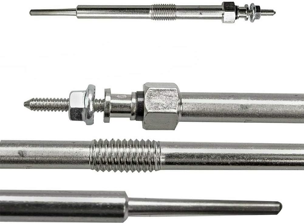 10pcs 12639701 Diesel Glow Plugs 9G for Duramax LLY LML LMM Chevy&GMC LBZ LGH 6.6L, 2006 2007 2008 2009 2010 2011 2012 2013 2014 2015 2016 Silverado, Savana, Sierra, Express Replaces# 97364968