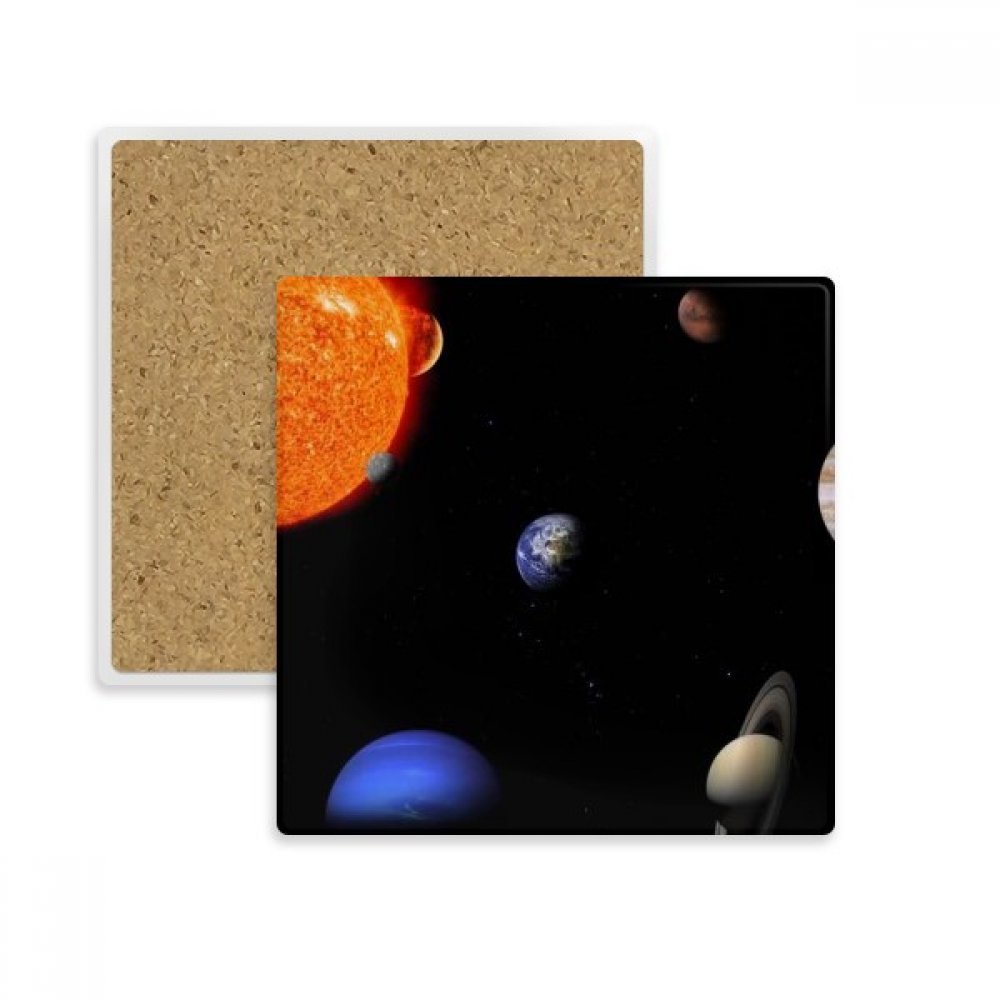 Dessous de verre Planète Rouge et Bleu pour vos soirées astro