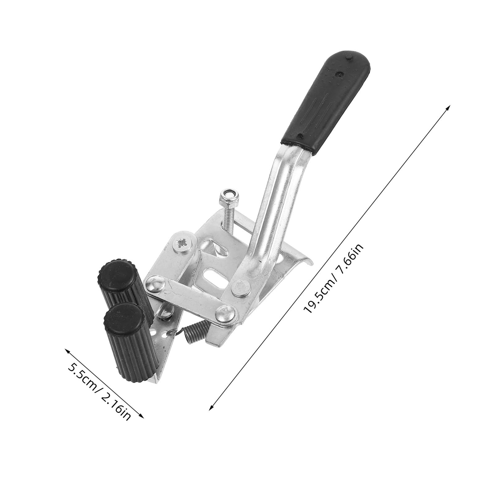 Healvian Rollstuhl Bremse Ersatzteil Mit Seitenschraube 7.68X2.17X2.17 Zoll Praktische Handbremse Für Rollstuhlzubehör Und Reparatur