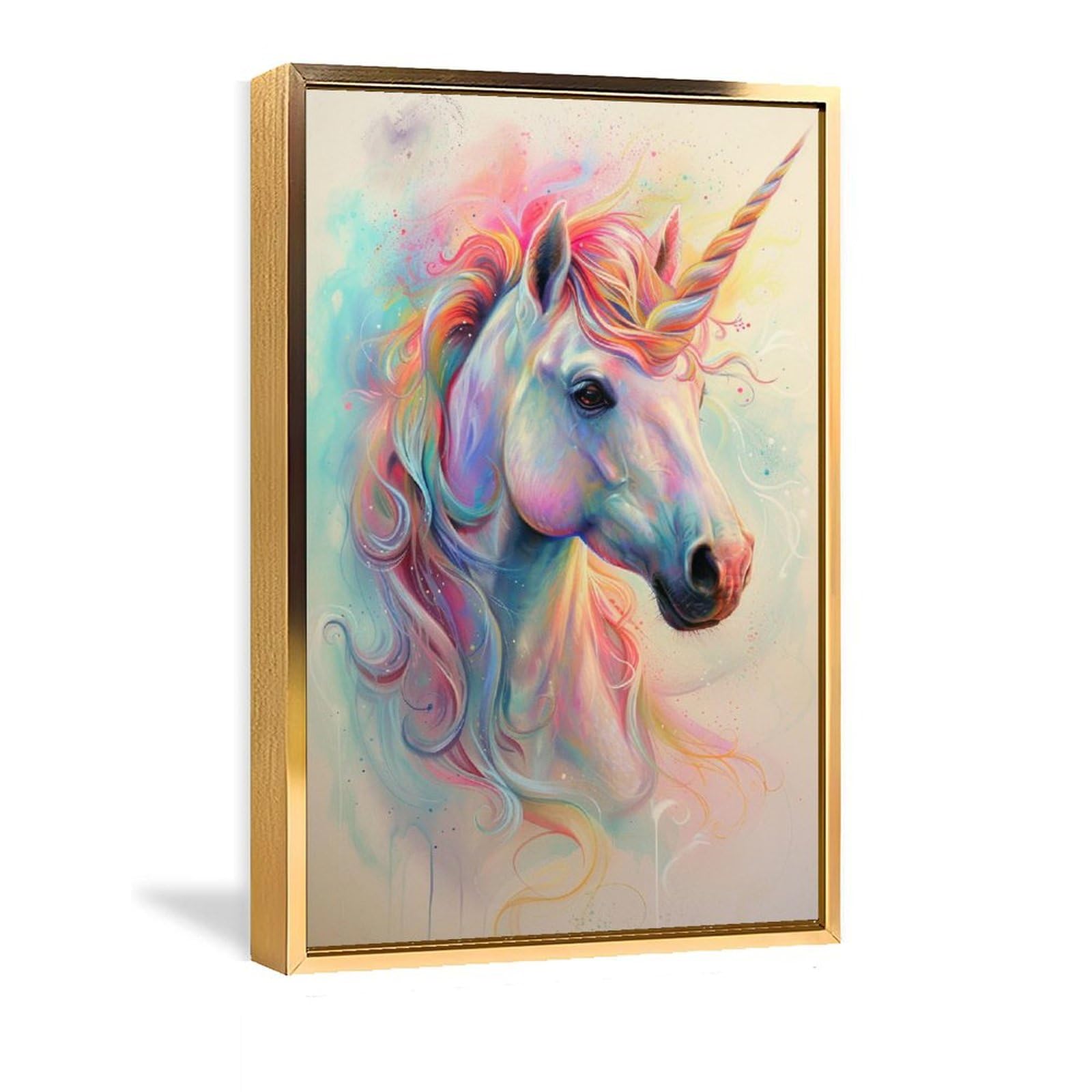 ユニコーン　絵画　壁掛け Amazon.co.jp: ユニコーン ポスターアートパネル 壁の絵 壁掛け