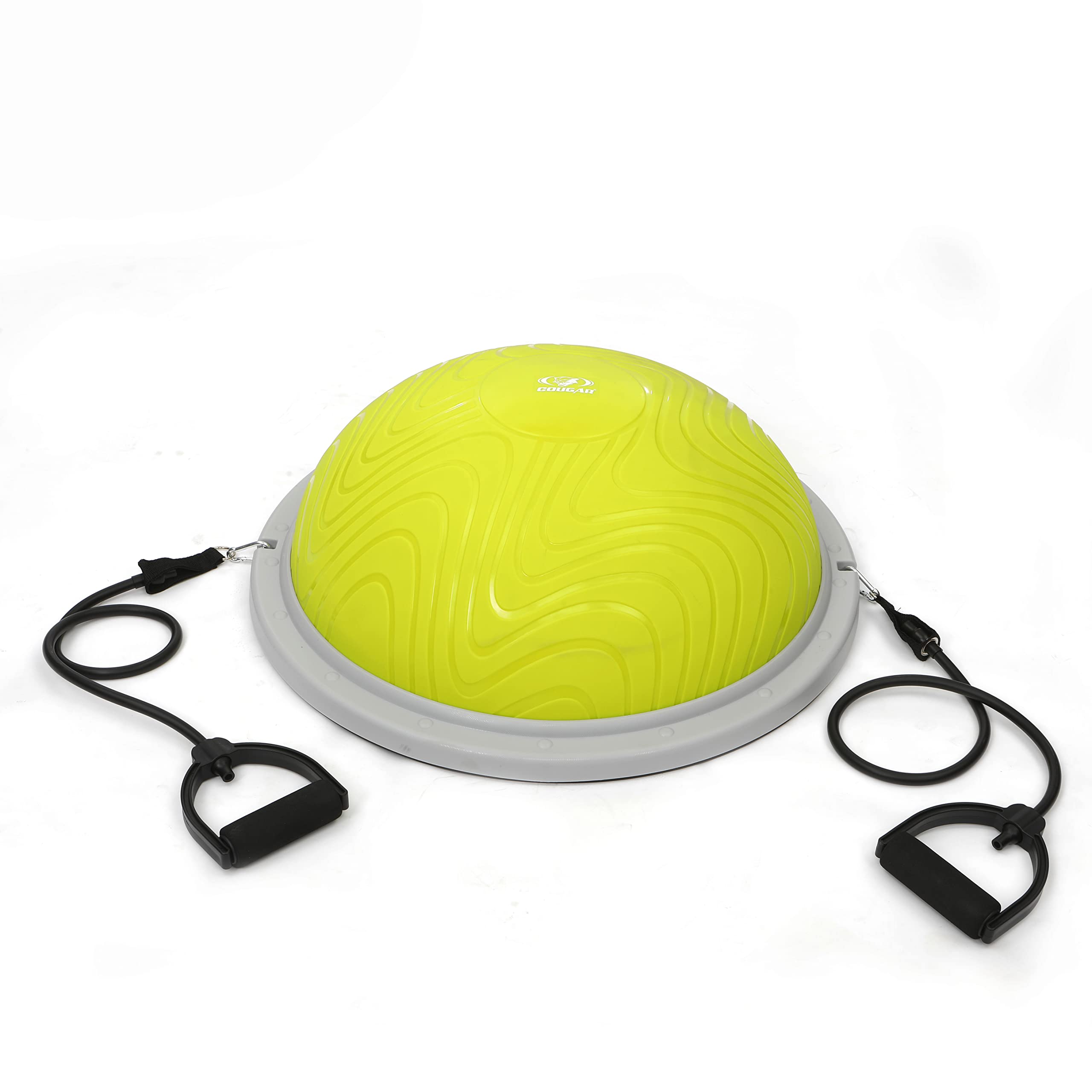 Cougar Half Balance Ball Balance ball with Resistance Bands Balance Trainer with Pump/ for Core Ab Training /Yoga Home Fitness/ Stability Workout/ Strength Exercise Physical Therapy & Gym/ Anti-Skid Surface (B09MQRZNQL) Amazon Price History, Amazon Price Tracker