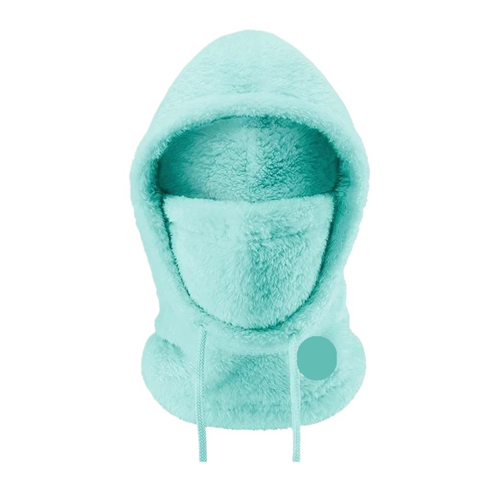 Cagoule Anti-Vent Casquette de Cyclisme épaisse et Chaude, Coupe-Vent, Chapeau d'extérieur, Bavoir de Ski, Capuche Froide, Moto, Ski, vélo, Cagoule, Hiver pour ActivitéS ExtéRieures(Pink)