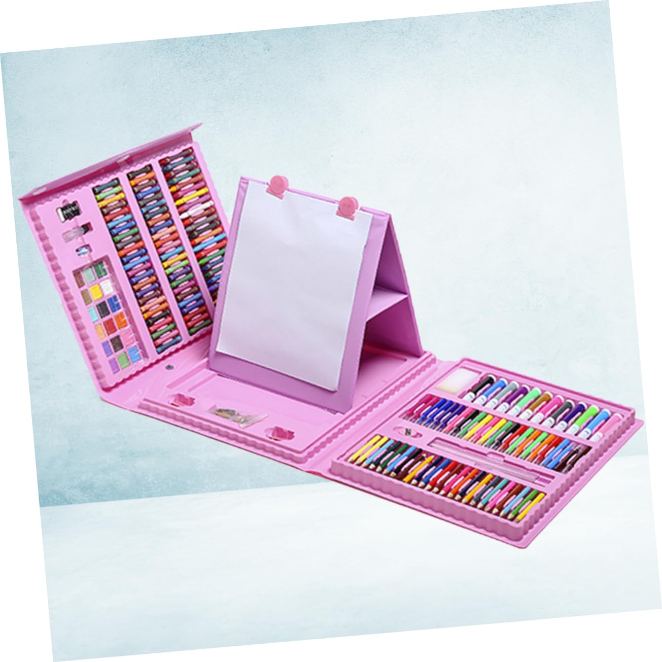 TEHAUX Set di Pennarelli Acquerello Rosa 208 Pezzi per Disegno | Plastica, Scrittura Scorrevole e Resistenza, per Sketching e Coloring Books, Adatto a Adulti e Ragazzo Ragazza