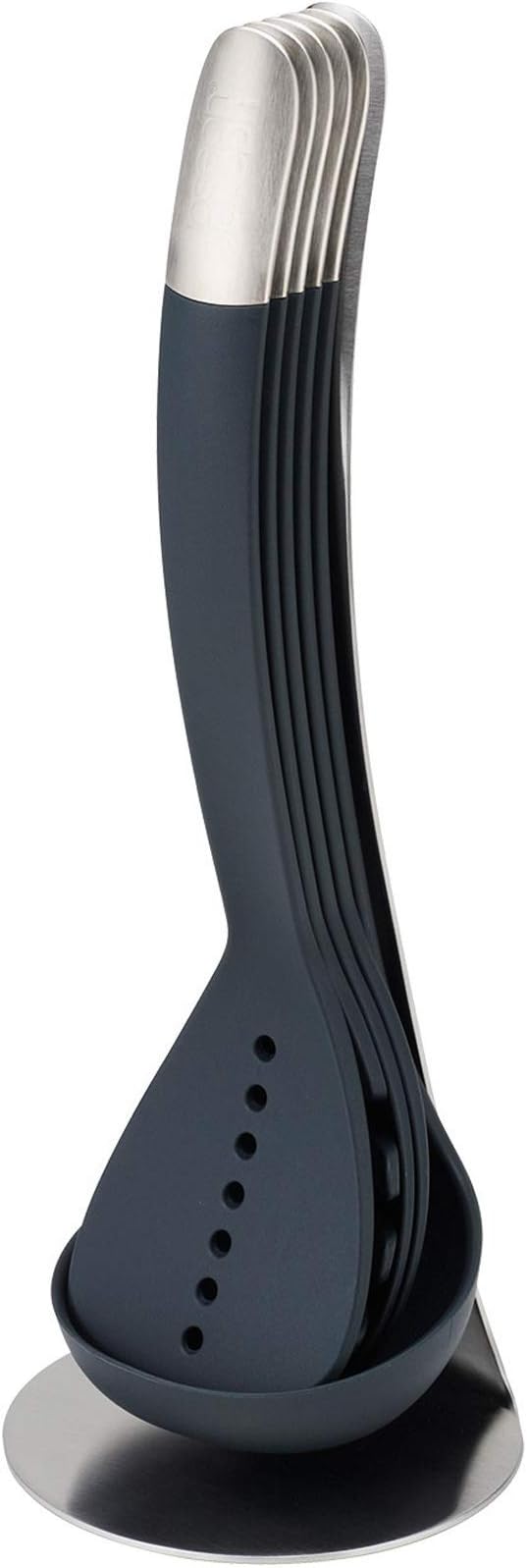 Joseph Joseph 95031 100 Collection Nest Utensils Plus Set Black, 5