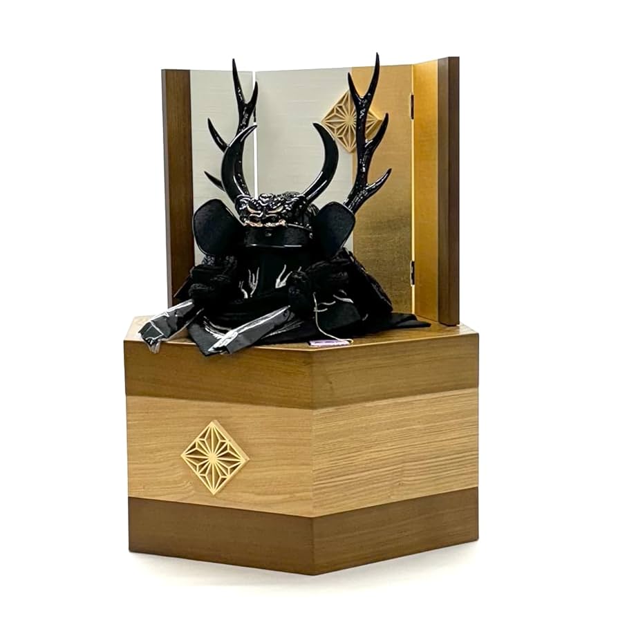 Amazon | 五月人形 兜飾り 11号兜 本多忠勝 コンパクト 収納飾り