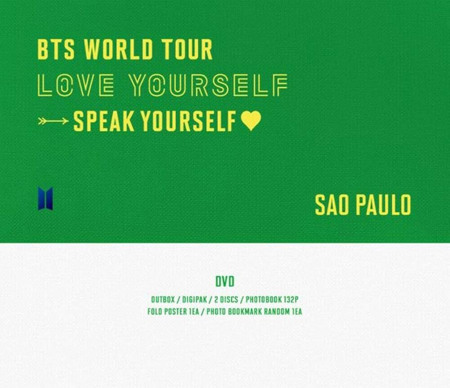 ミュージック BTS WORLD TOUR SAO PAULO DVD Dvd Bts World Tour Sao Paulo + Dvd Bts Break The Silence