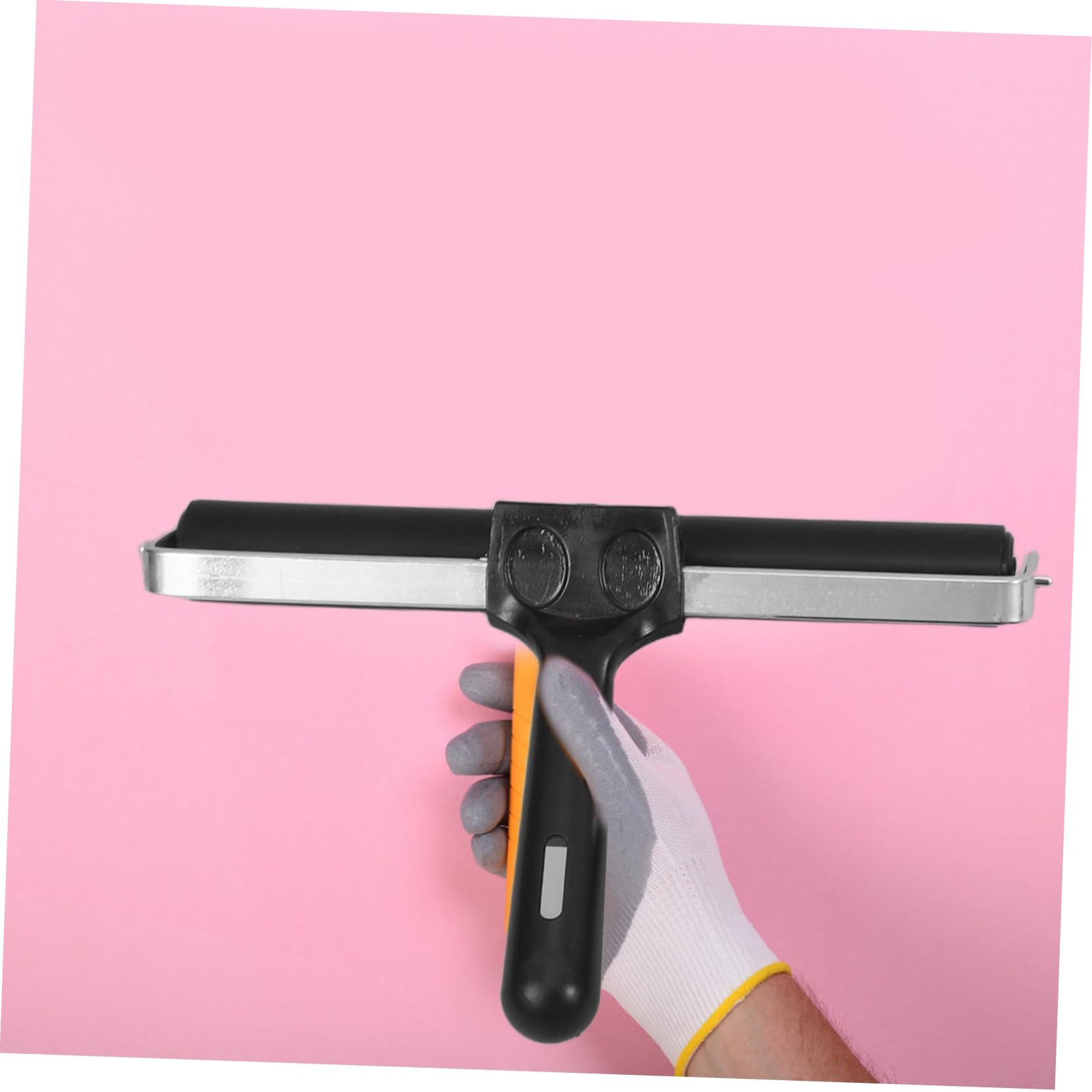 WOONEKY 4 Stück Teiliges Druckwalzen für Linoldruck und Bastelarbeiten Langlebige Brayers Printmaking Roller Vielseitig Einsetzbar für Stempeln Kleben Einfärben Leicht zu Reinigen und