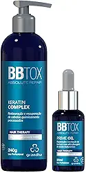 Grandha BBtox Absolute Repair Grande Reparador Capilar Pós Progressiva para Transformação Intensa dos Fios e Renovação Saudável Após Procedimentos Químicos (Keraton Complex + Prime Oil)