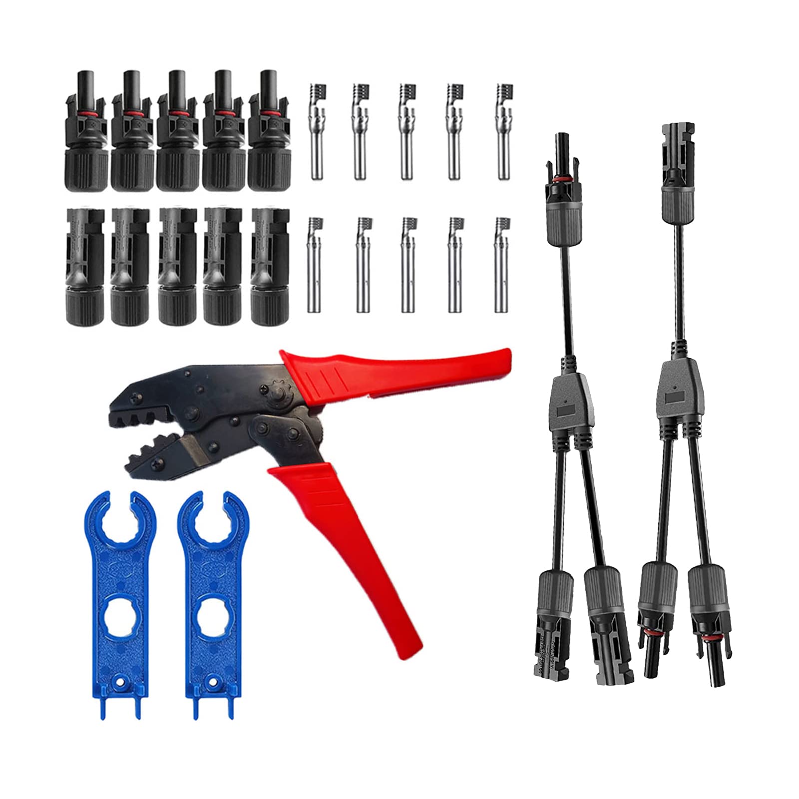 Solar Panel Connector Assembly Tool - Hard Plastic Quick Install Helper For Custom Wiring