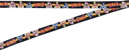 Miniatura 4 de Naruto Classic Sasuke Sakura y Naruto - Soporte para tarjetas de identificación con colgante de goma y calcomanía coleccionable